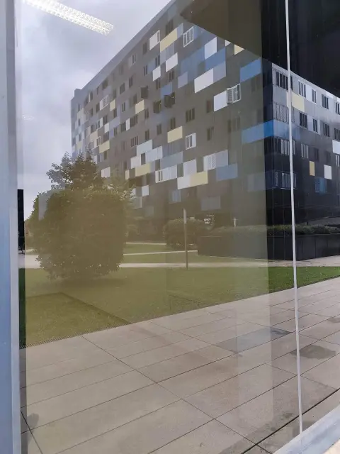 Dječji rtić — glass walls on the building façade