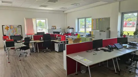 Transeuro Adria — open-plan office space